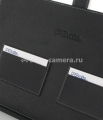 Кожаный чехол-книжка для Macbook Air 11" PDair Book Type, цвет black (3BIPMMBX1)
