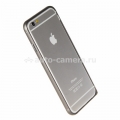 Металлический бампер для iPhone 6 Plus LOVE MEI, цвет Gray