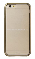 Чехол-накладка для iPhone 6 Uniq Aircraft Clear, цвет Gold (IP6HYB-ACRCGLD)