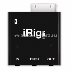 Интерфейс для подключения MIDI устройств к iPhone, iPod и iPad IK Multimedia iRig MIDI (iRig Midi)