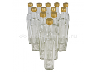 Комплект бутылок «Роса» с крышкой 0,5 л (12 шт.)