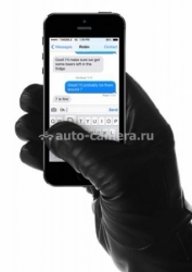 Кожаные перчатки для сенсорных экранов Mujjo Leather Touchscreen Gloves размер 8,5, цвет black (MJ-0903)