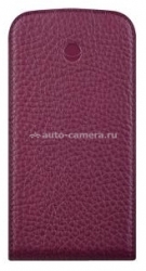 Кожаный чехол для iPhone 5C Beyza MF-Series Flip, цвет Noble Violet (BZ01245)